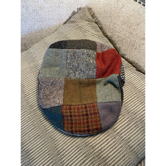 L.L. Bean Other - Vintage Patchwork L.L. Bean Hanna Hats 100% Irish Wool Flat Cap